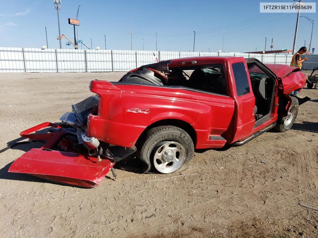 2001 Ford Ranger Super Cab VIN: 1FTZR15E11PB55639 Lot: 71948094