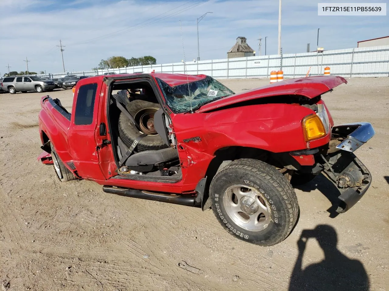 2001 Ford Ranger Super Cab VIN: 1FTZR15E11PB55639 Lot: 71948094