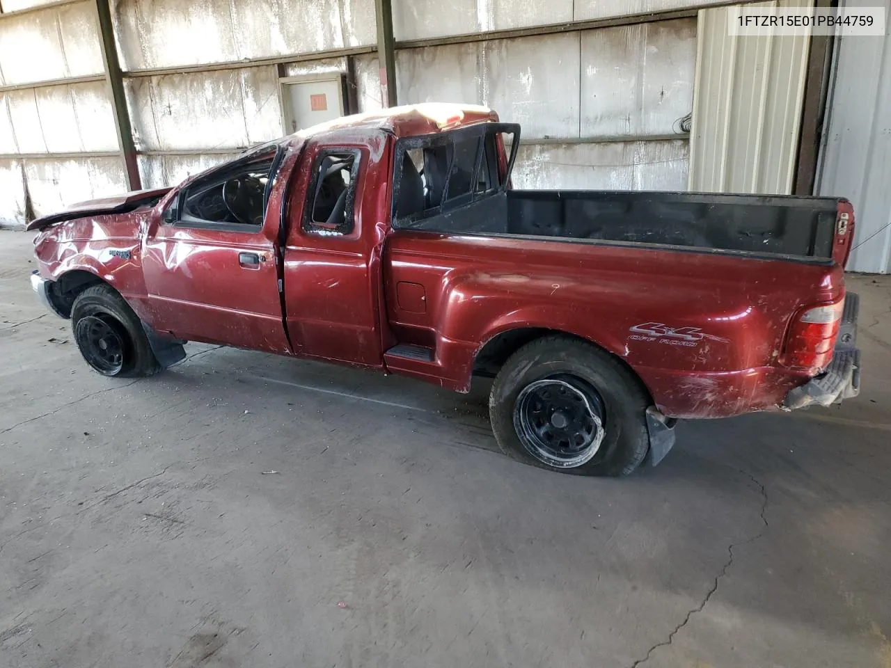 2001 Ford Ranger Super Cab VIN: 1FTZR15E01PB44759 Lot: 72214814