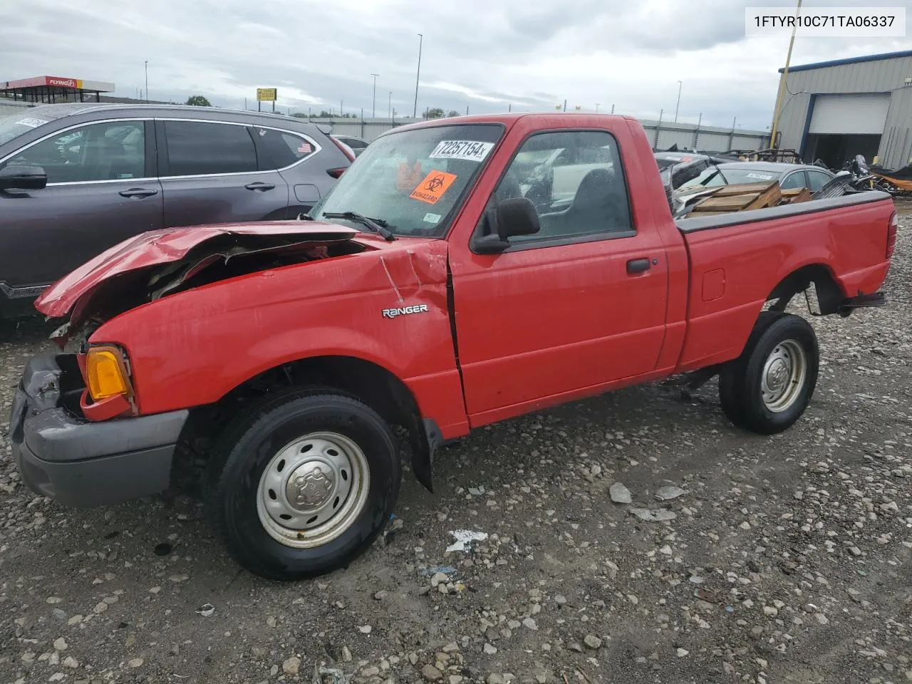 2001 Ford Ranger VIN: 1FTYR10C71TA06337 Lot: 72257154