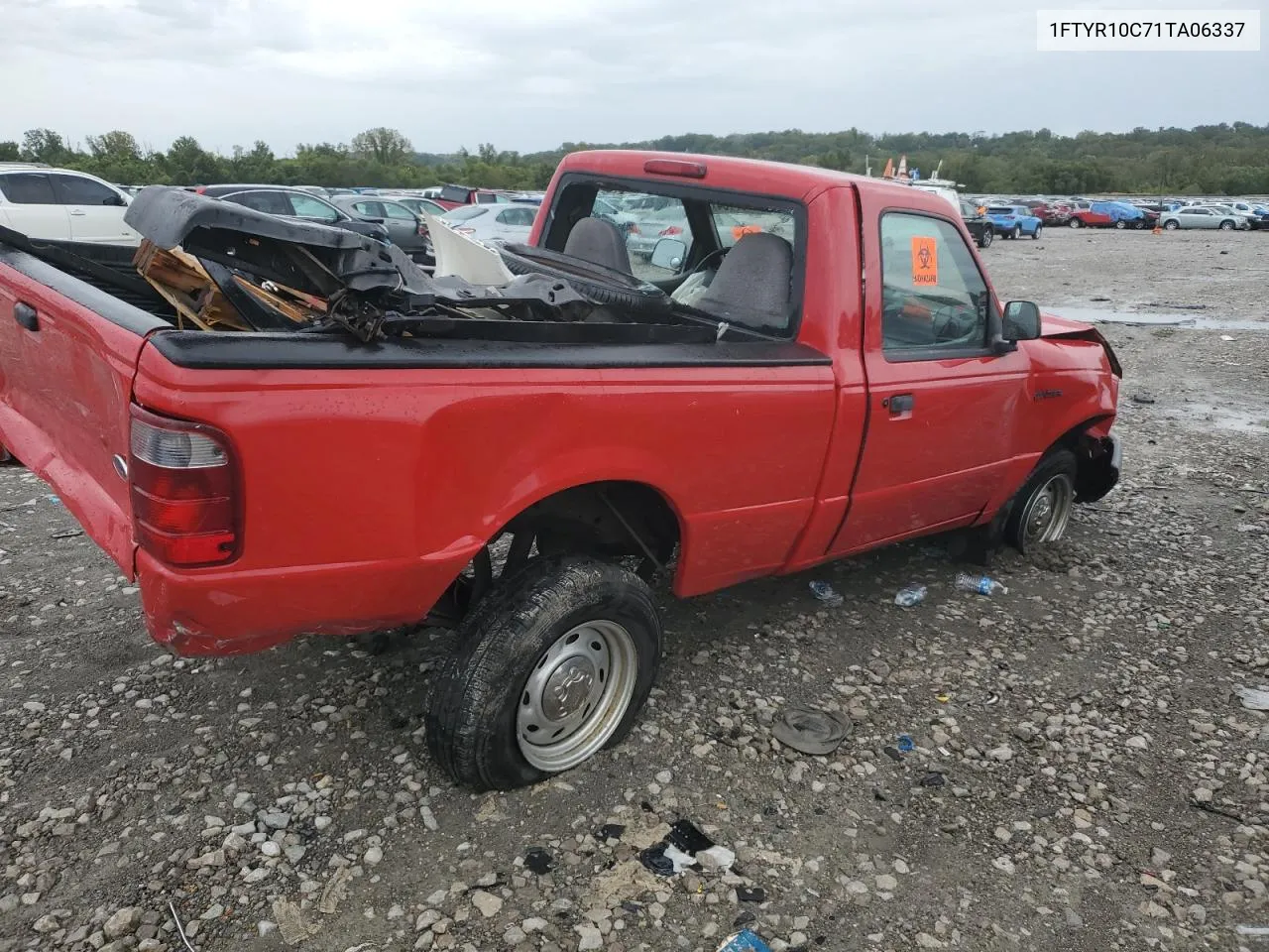 2001 Ford Ranger VIN: 1FTYR10C71TA06337 Lot: 72257154