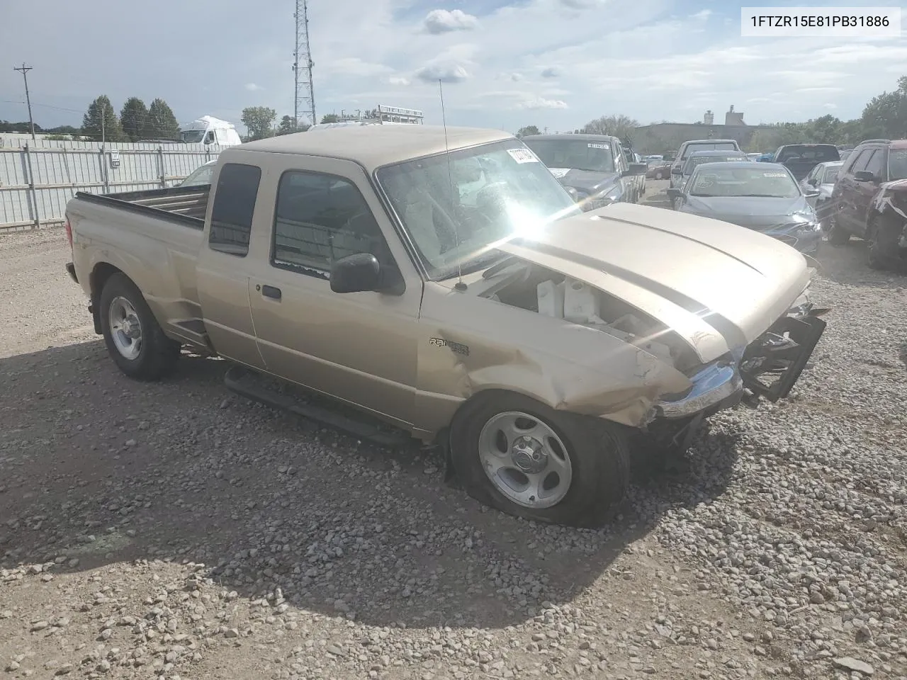 2001 Ford Ranger Super Cab VIN: 1FTZR15E81PB31886 Lot: 72377934