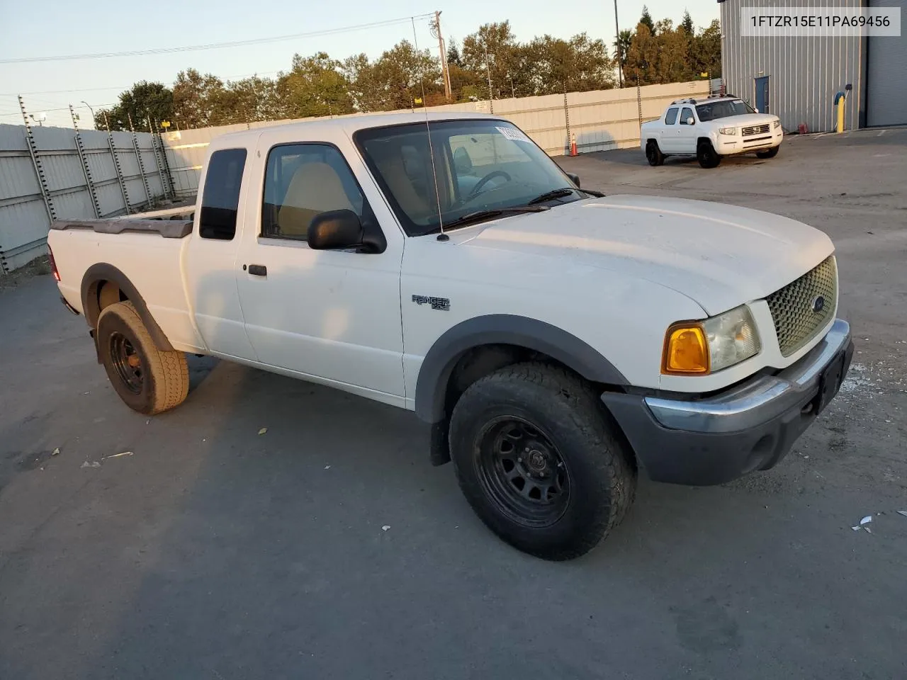 2001 Ford Ranger Super Cab VIN: 1FTZR15E11PA69456 Lot: 72628914