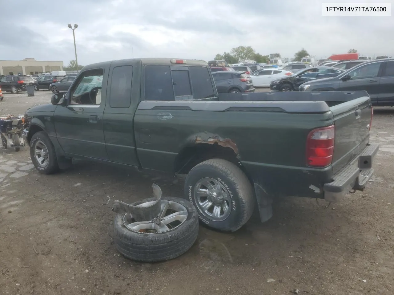 2001 Ford Ranger Super Cab VIN: 1FTYR14V71TA76500 Lot: 73109764