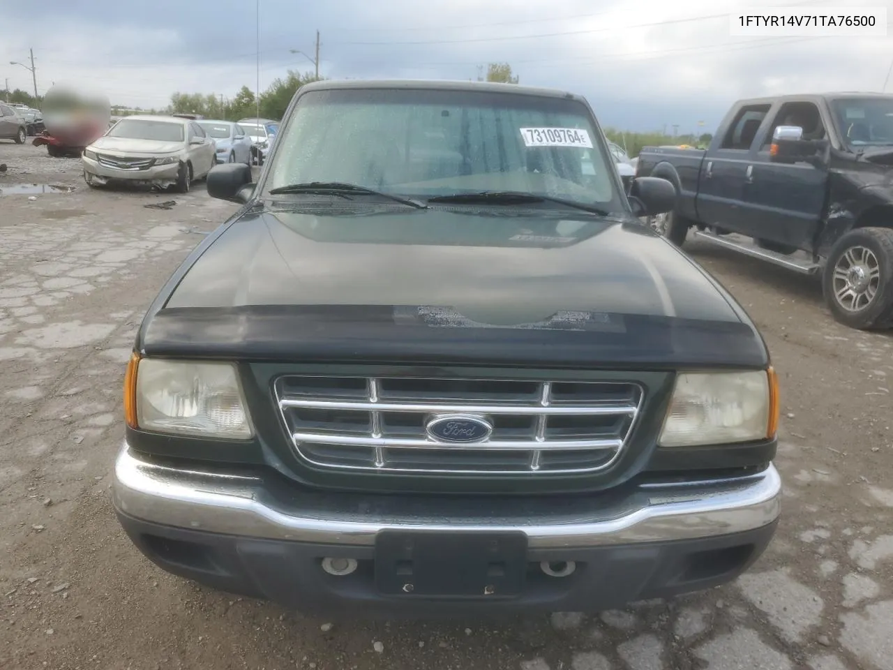 2001 Ford Ranger Super Cab VIN: 1FTYR14V71TA76500 Lot: 73109764