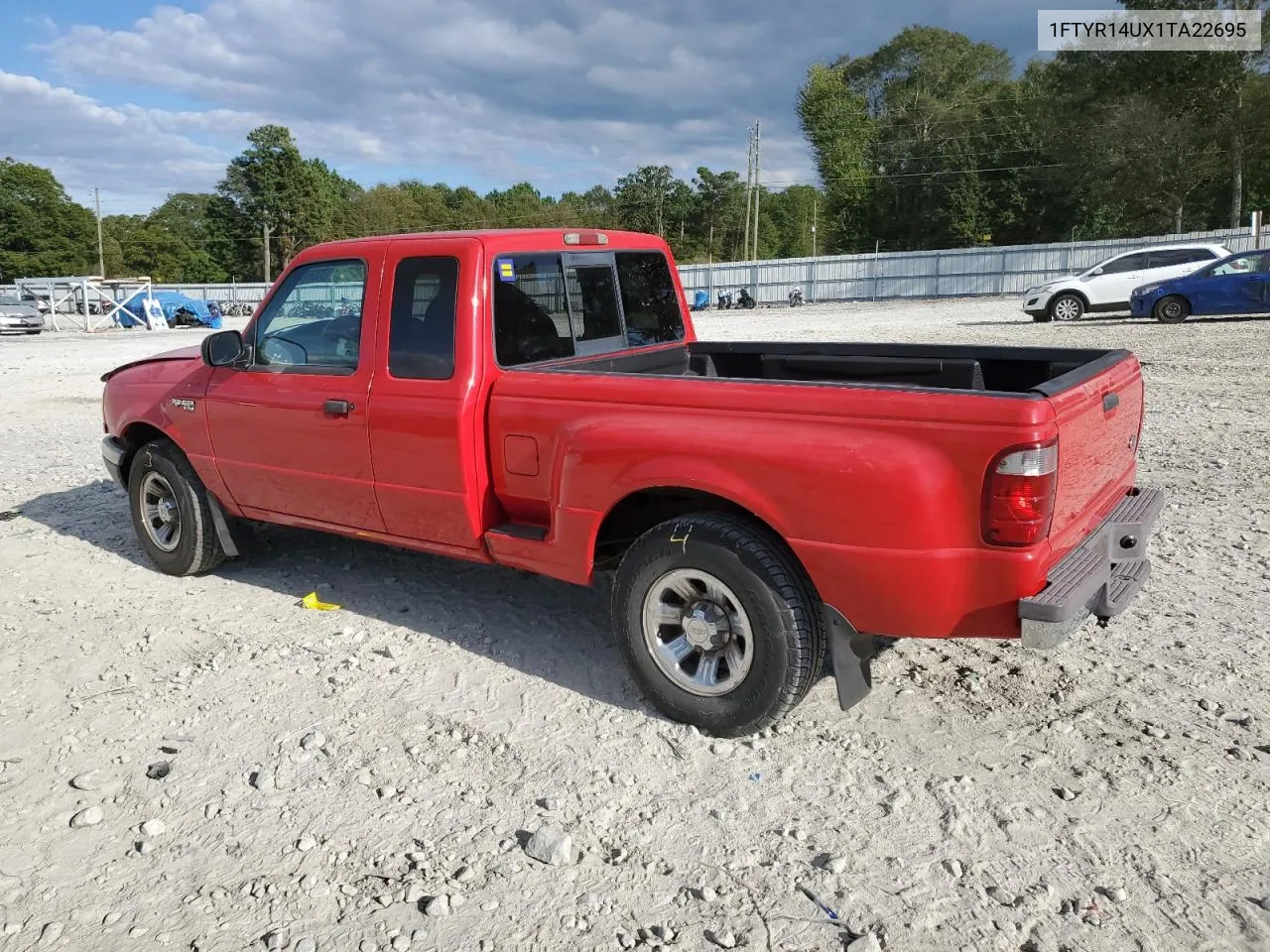 2001 Ford Ranger Super Cab VIN: 1FTYR14UX1TA22695 Lot: 73360164