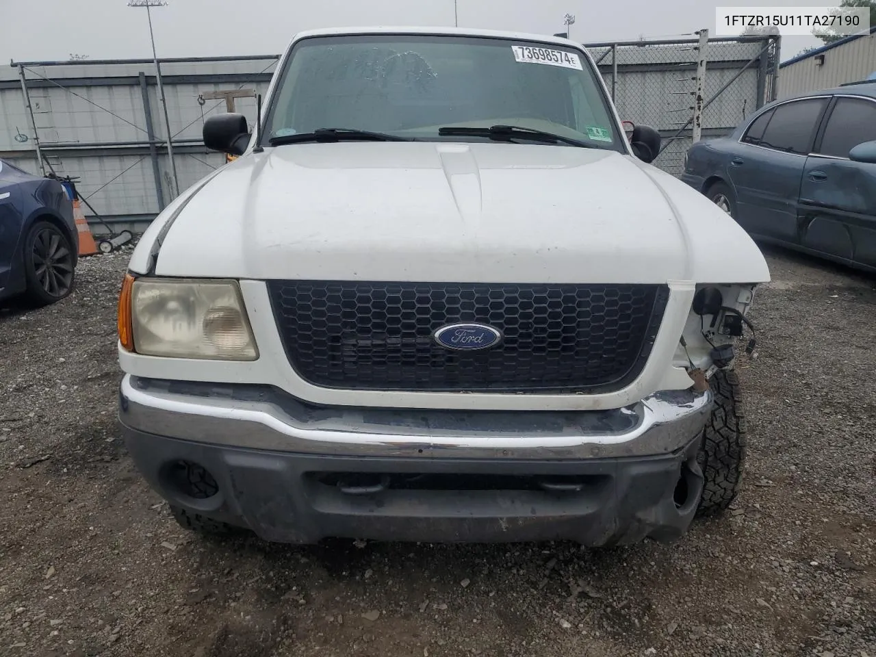 2001 Ford Ranger Super Cab VIN: 1FTZR15U11TA27190 Lot: 73698574