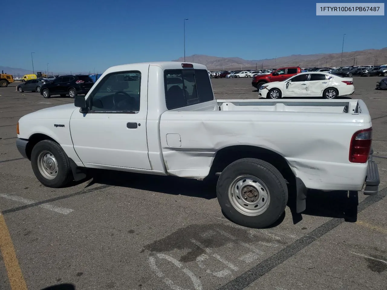 2001 Ford Ranger VIN: 1FTYR10D61PB67487 Lot: 73728694