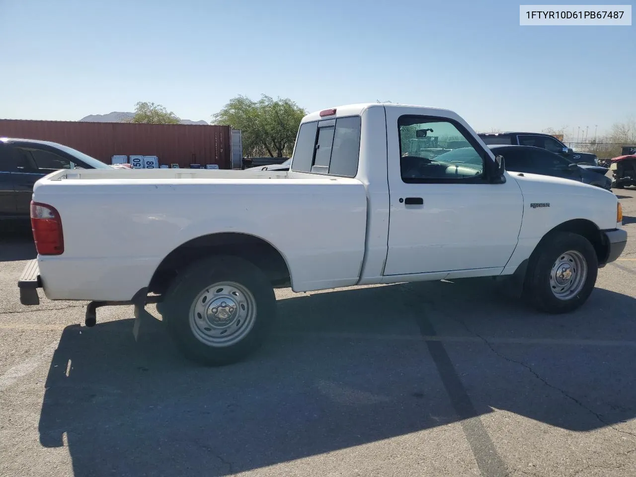 2001 Ford Ranger VIN: 1FTYR10D61PB67487 Lot: 73728694