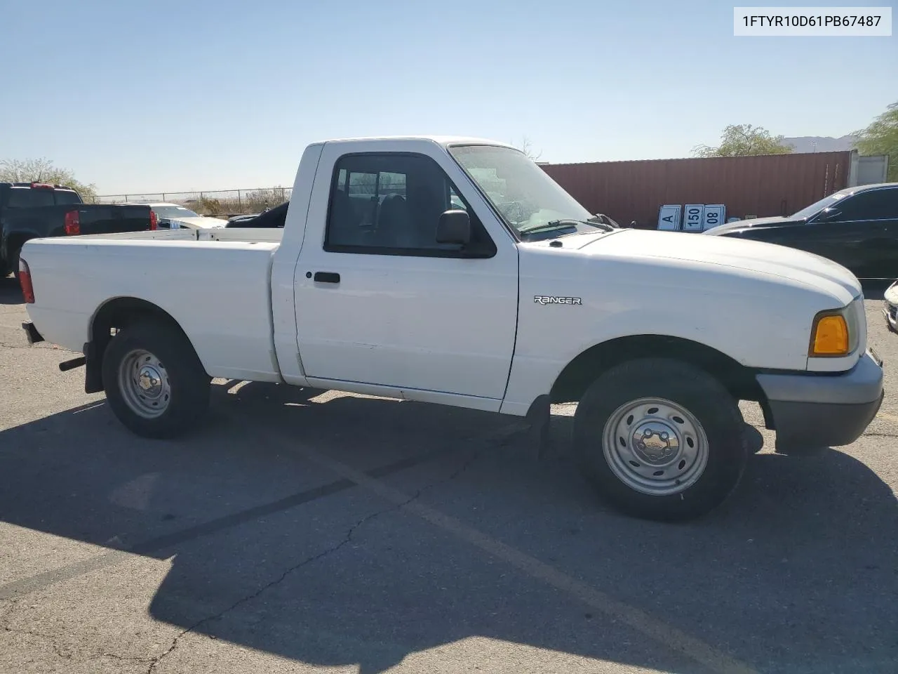 2001 Ford Ranger VIN: 1FTYR10D61PB67487 Lot: 73728694