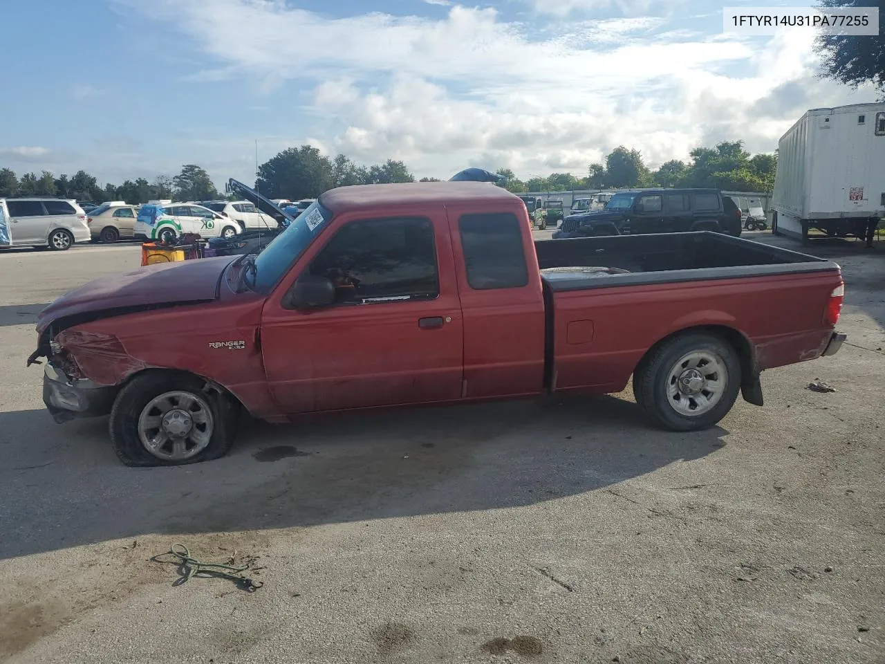 2001 Ford Ranger Super Cab VIN: 1FTYR14U31PA77255 Lot: 73846854