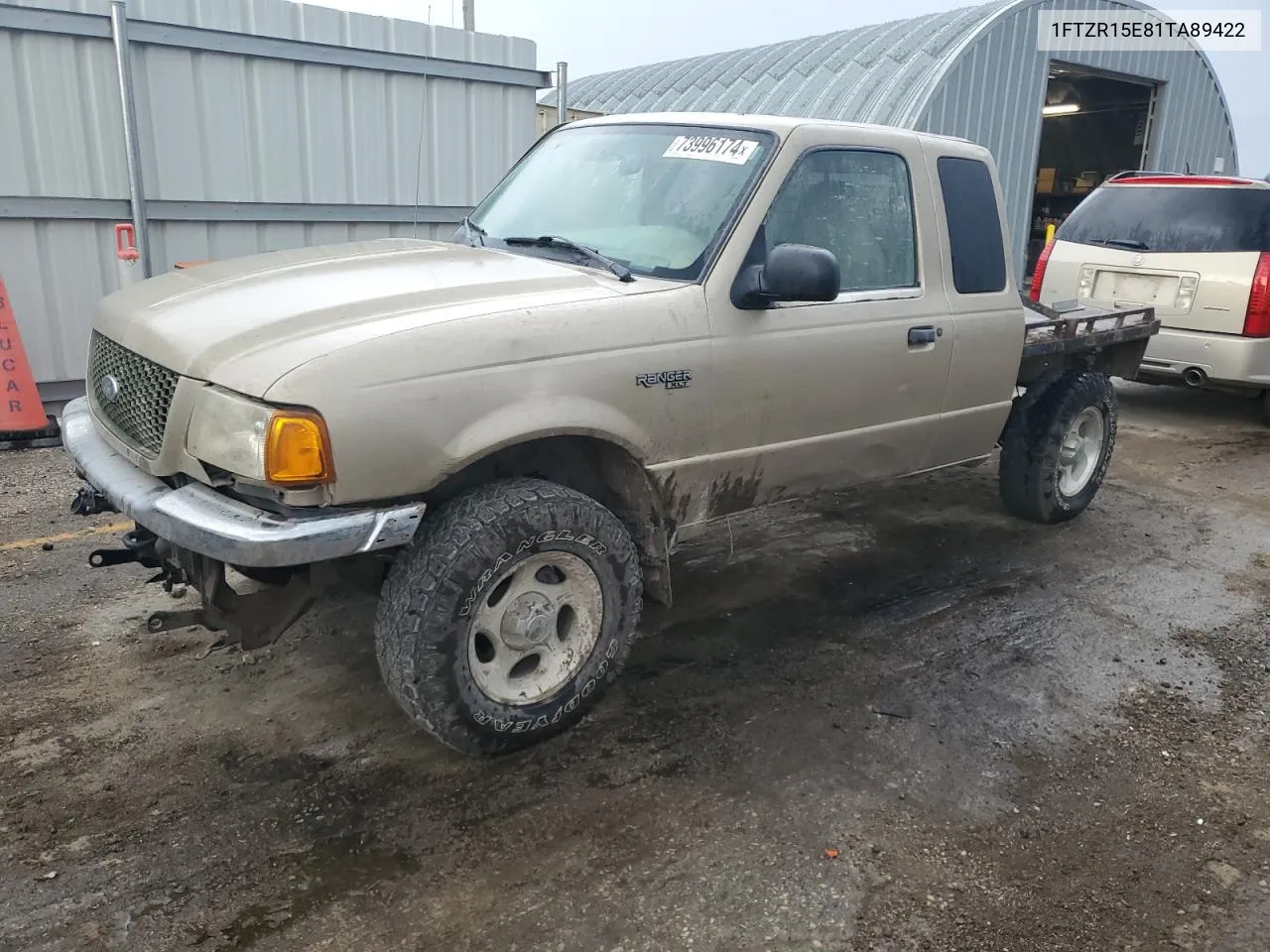 2001 Ford Ranger Super Cab VIN: 1FTZR15E81TA89422 Lot: 73996174