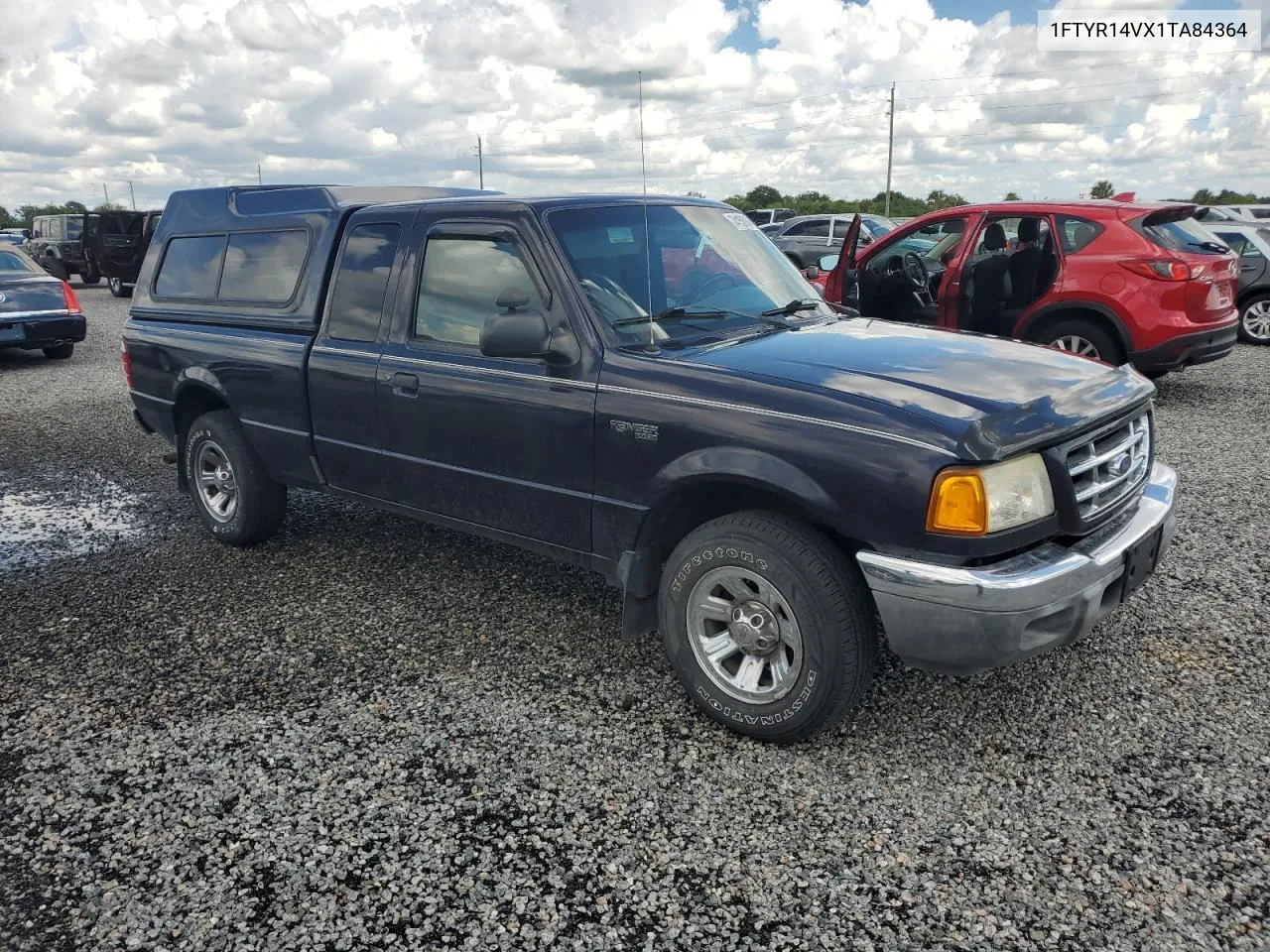 2001 Ford Ranger Super Cab VIN: 1FTYR14VX1TA84364 Lot: 74158744