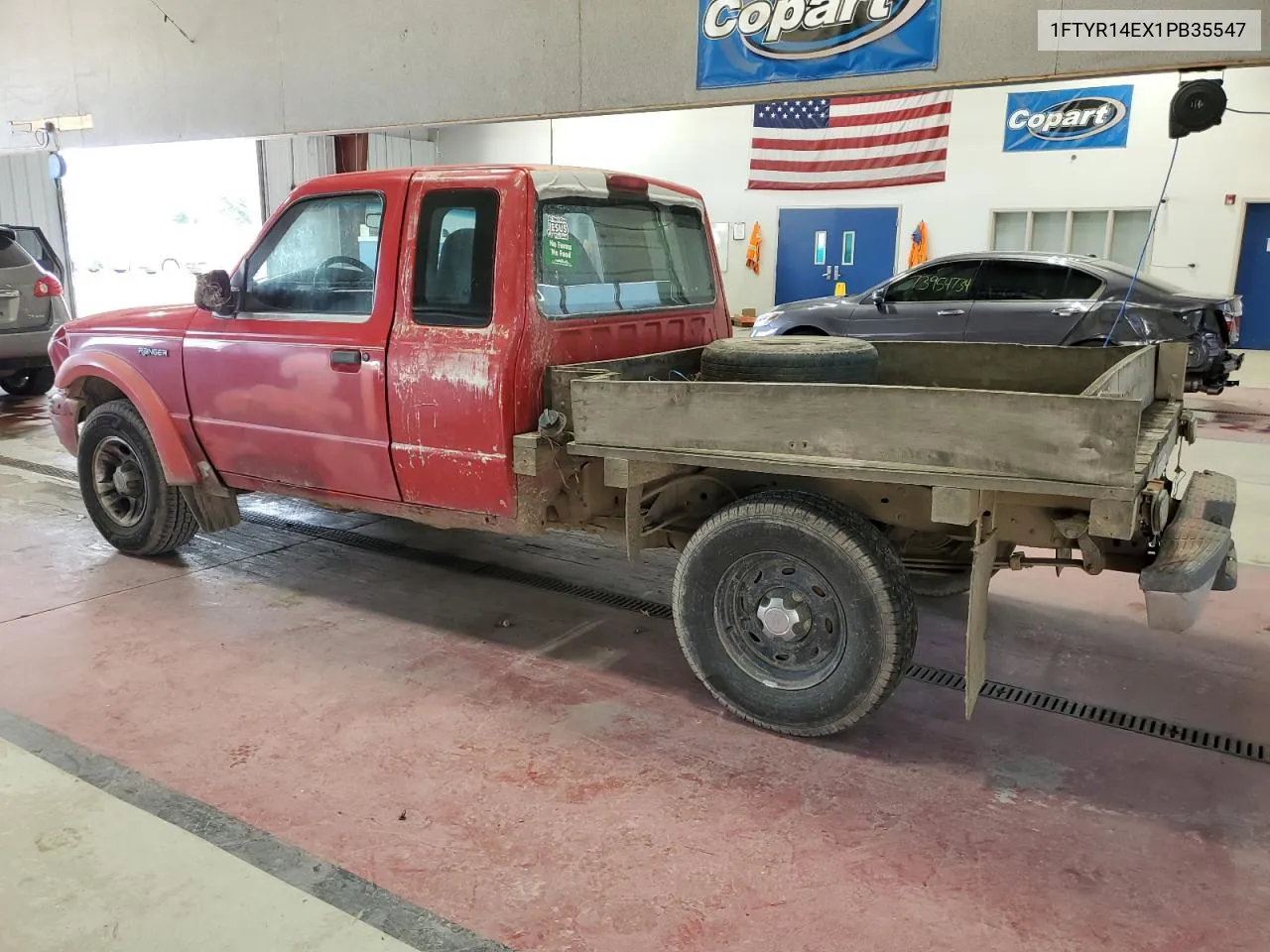 2001 Ford Ranger Super Cab VIN: 1FTYR14EX1PB35547 Lot: 74328354