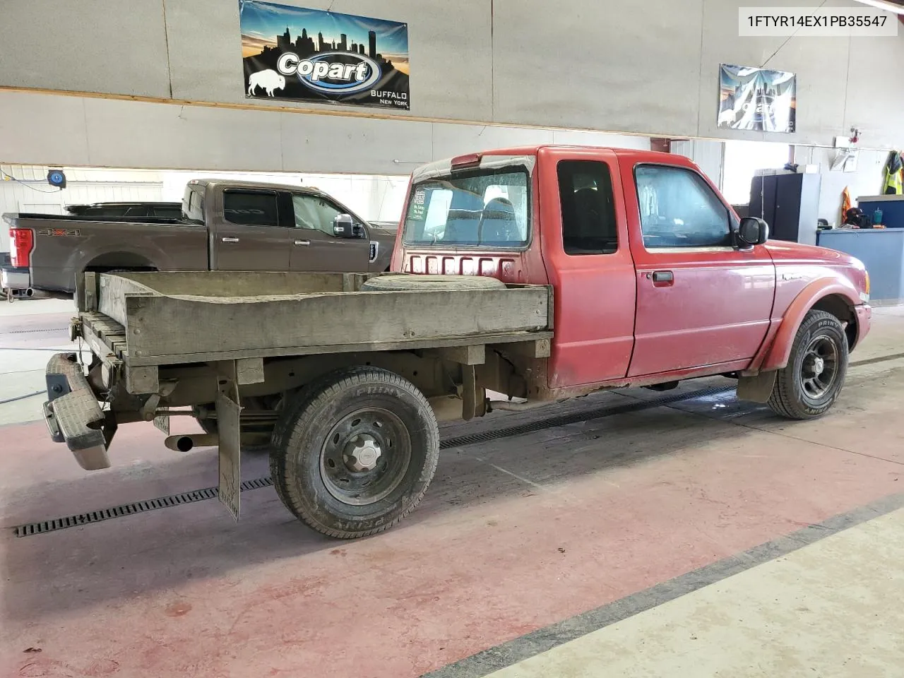 2001 Ford Ranger Super Cab VIN: 1FTYR14EX1PB35547 Lot: 74328354