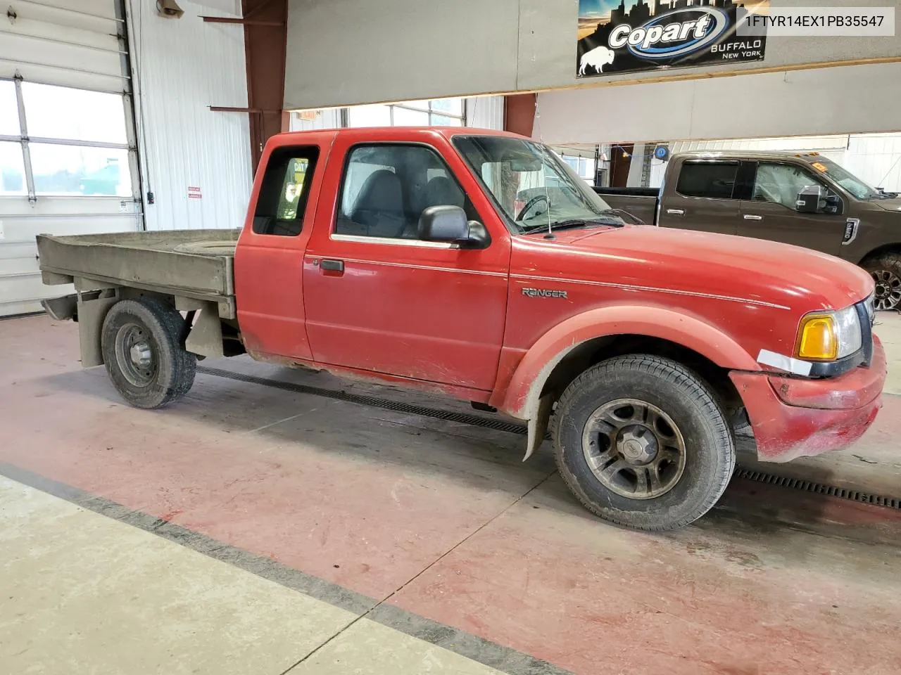 2001 Ford Ranger Super Cab VIN: 1FTYR14EX1PB35547 Lot: 74328354