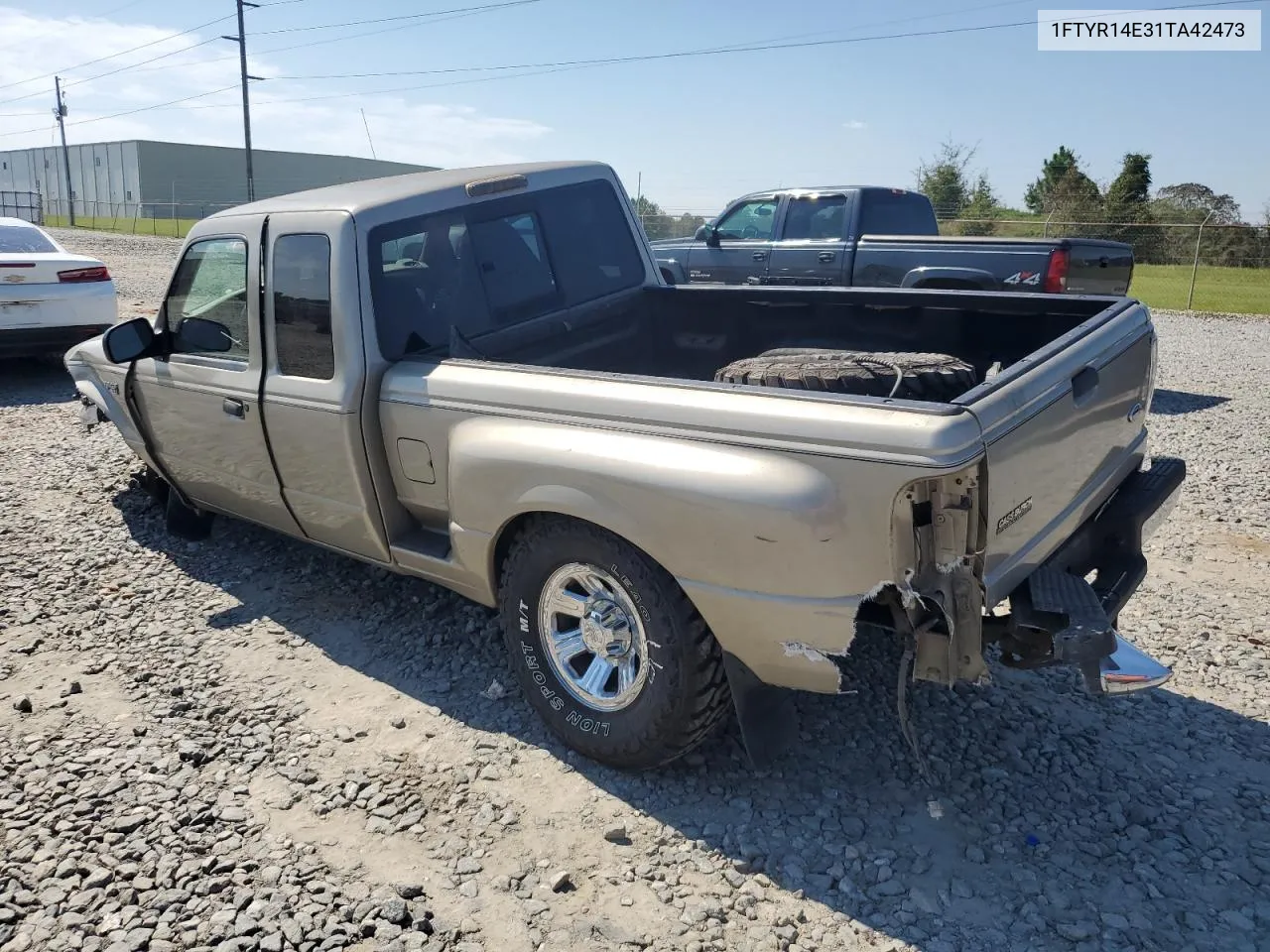 2001 Ford Ranger Super Cab VIN: 1FTYR14E31TA42473 Lot: 74562074