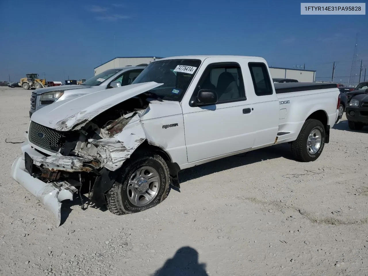 2001 Ford Ranger Super Cab VIN: 1FTYR14E31PA95828 Lot: 74776414