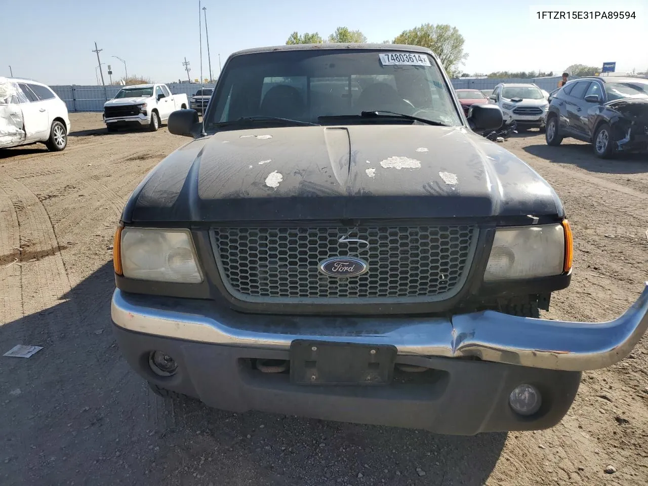 2001 Ford Ranger Super Cab VIN: 1FTZR15E31PA89594 Lot: 74803614