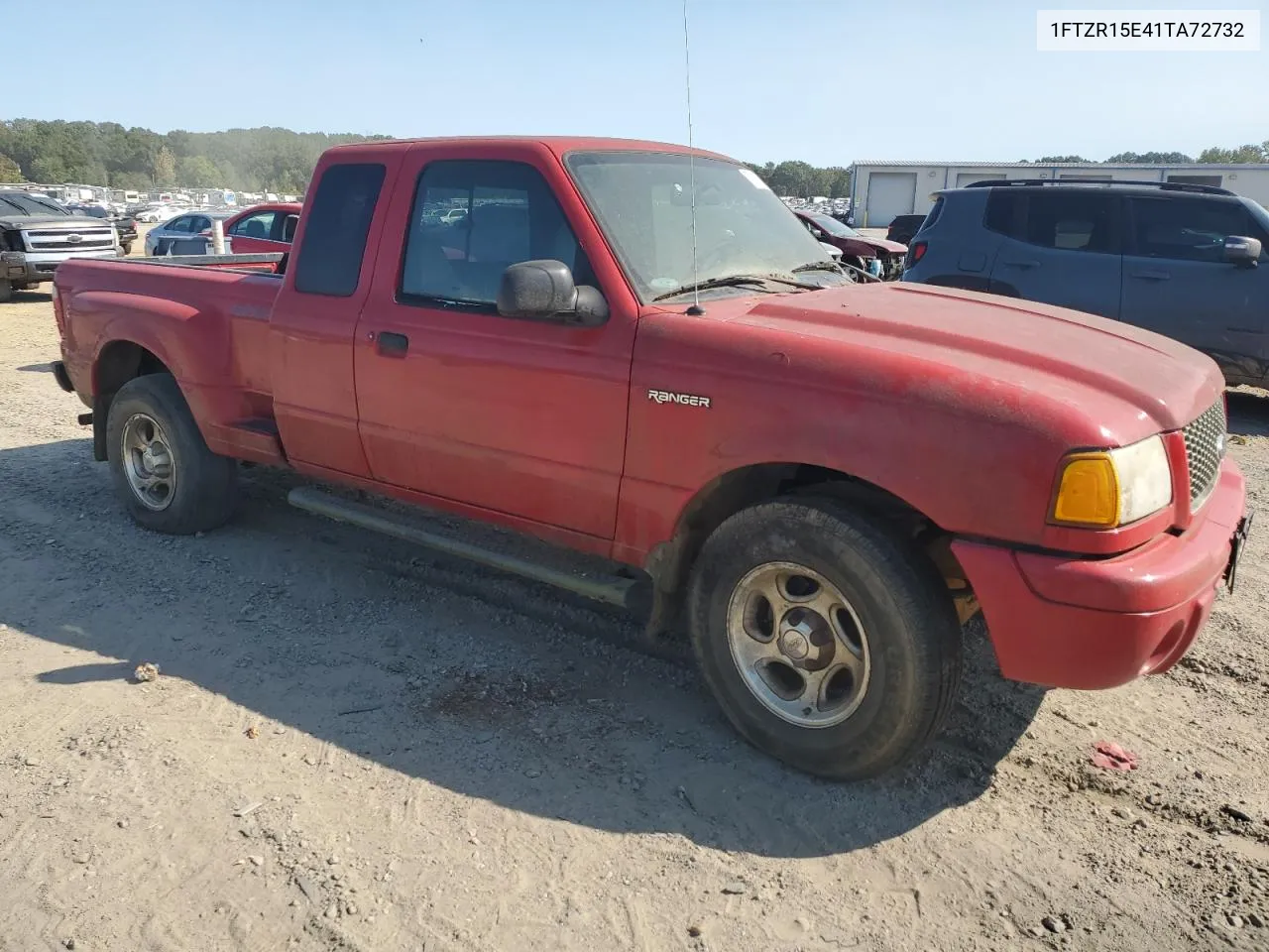 2001 Ford Ranger Super Cab VIN: 1FTZR15E41TA72732 Lot: 75389224