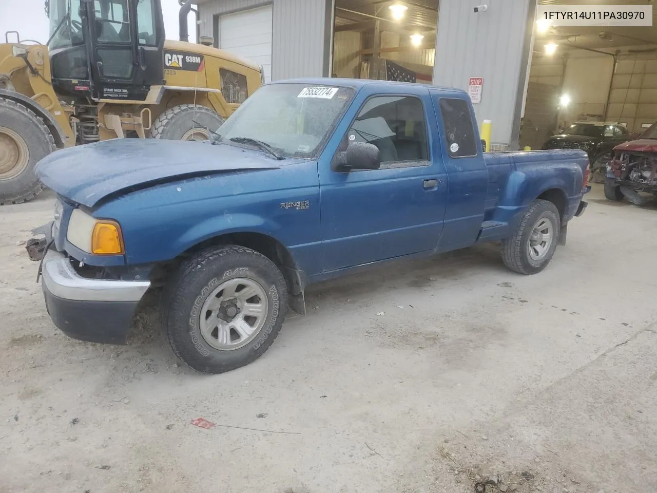 2001 Ford Ranger Super Cab VIN: 1FTYR14U11PA30970 Lot: 75532774