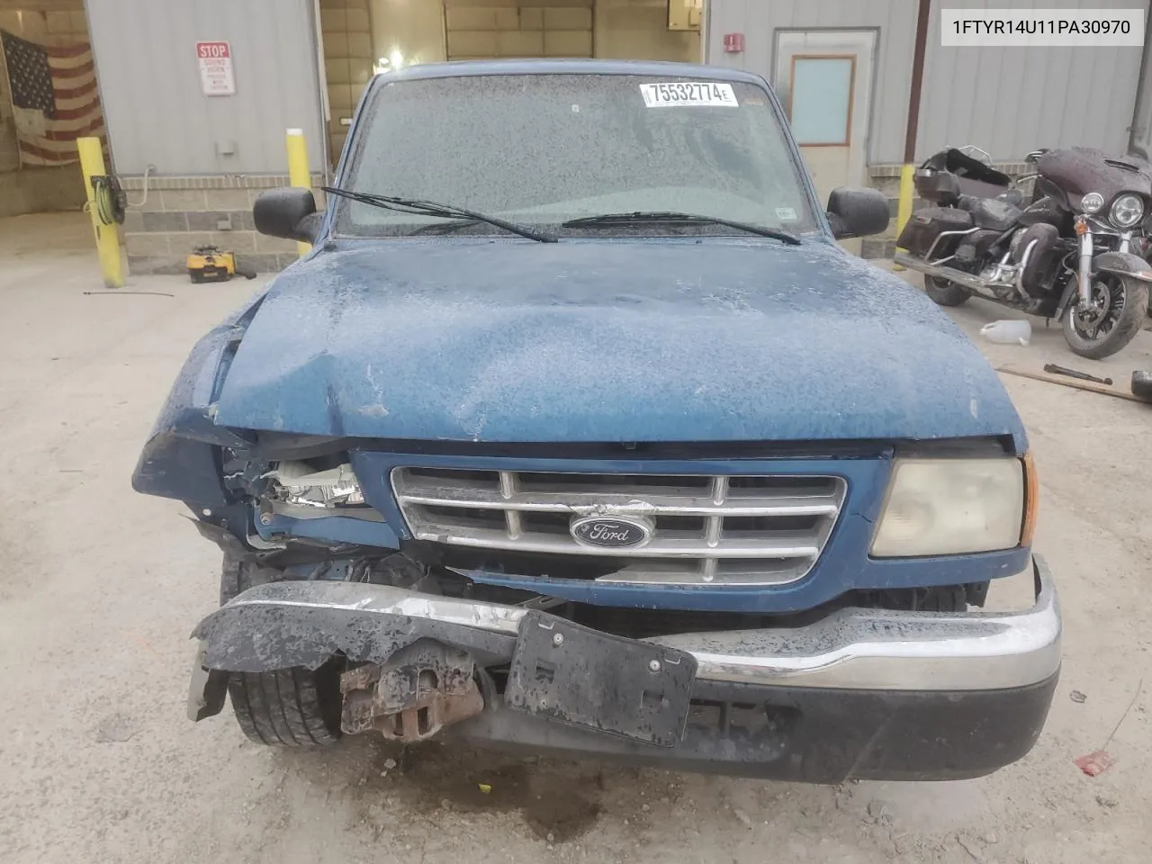 2001 Ford Ranger Super Cab VIN: 1FTYR14U11PA30970 Lot: 75532774