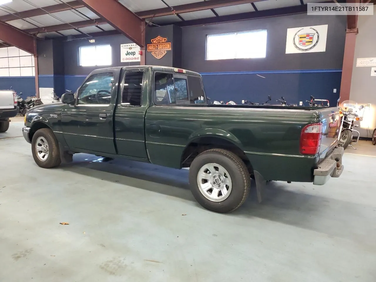 2001 Ford Ranger Super Cab VIN: 1FTYR14E21TB11587 Lot: 75589004