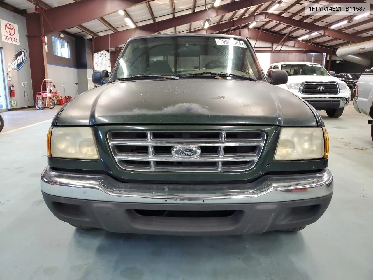 2001 Ford Ranger Super Cab VIN: 1FTYR14E21TB11587 Lot: 75589004