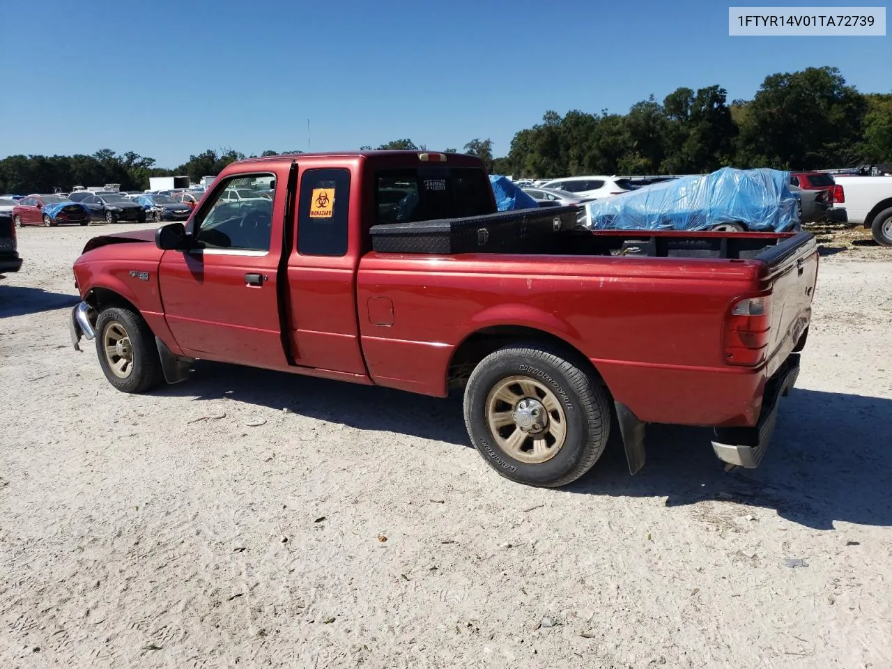 2001 Ford Ranger Super Cab VIN: 1FTYR14V01TA72739 Lot: 76370234