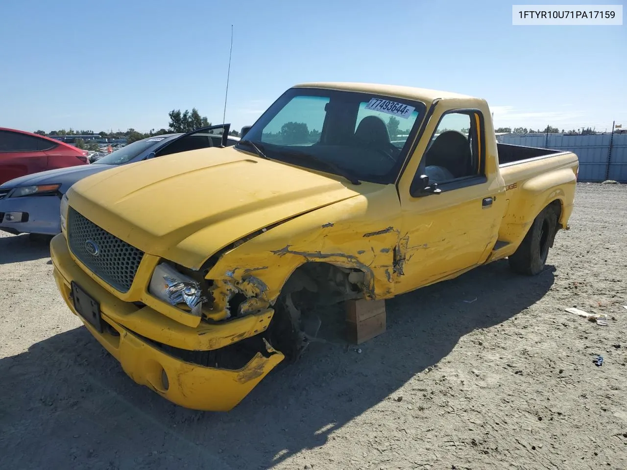 2001 Ford Ranger VIN: 1FTYR10U71PA17159 Lot: 77493644