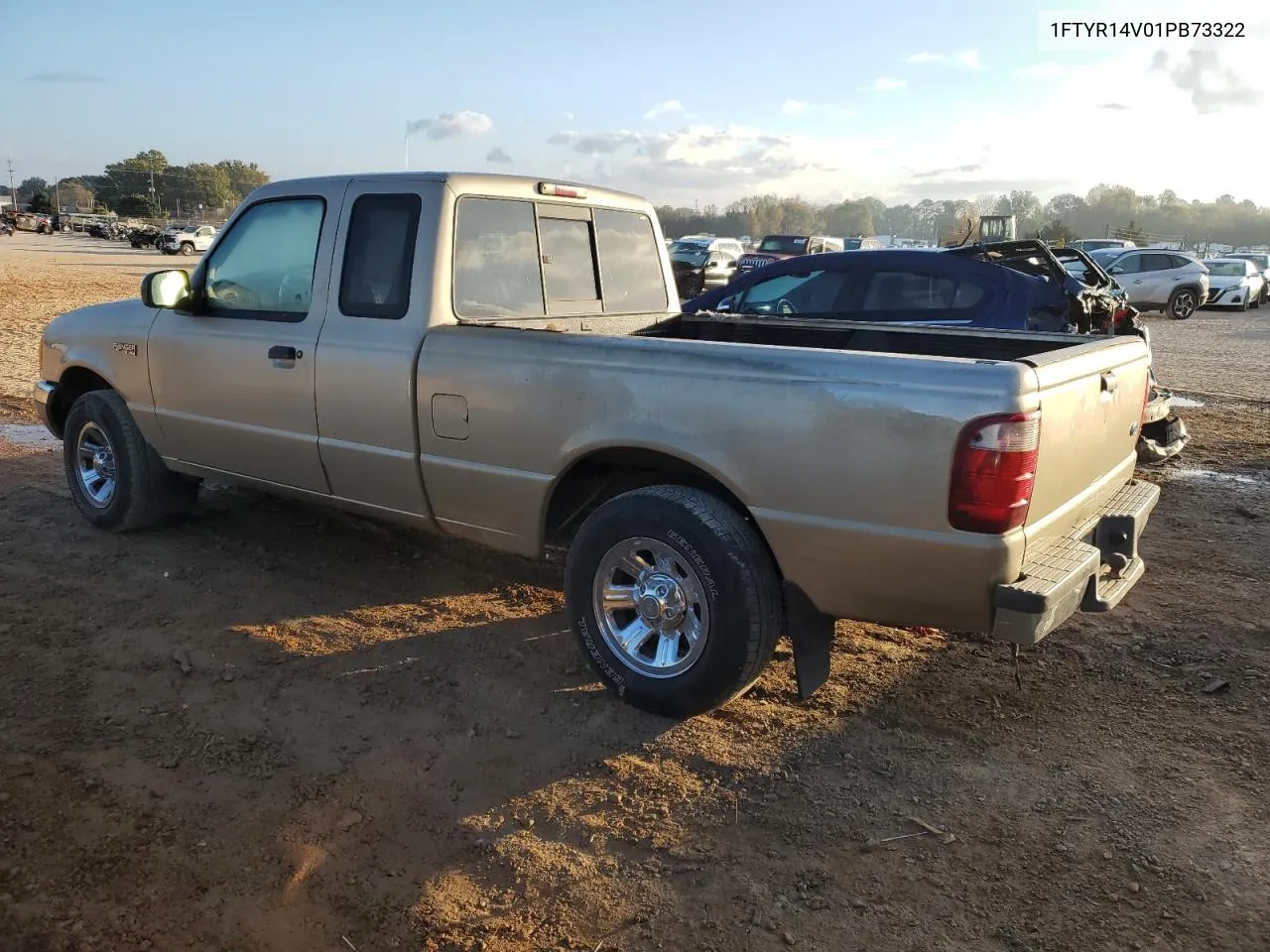 2001 Ford Ranger Super Cab VIN: 1FTYR14V01PB73322 Lot: 77653434