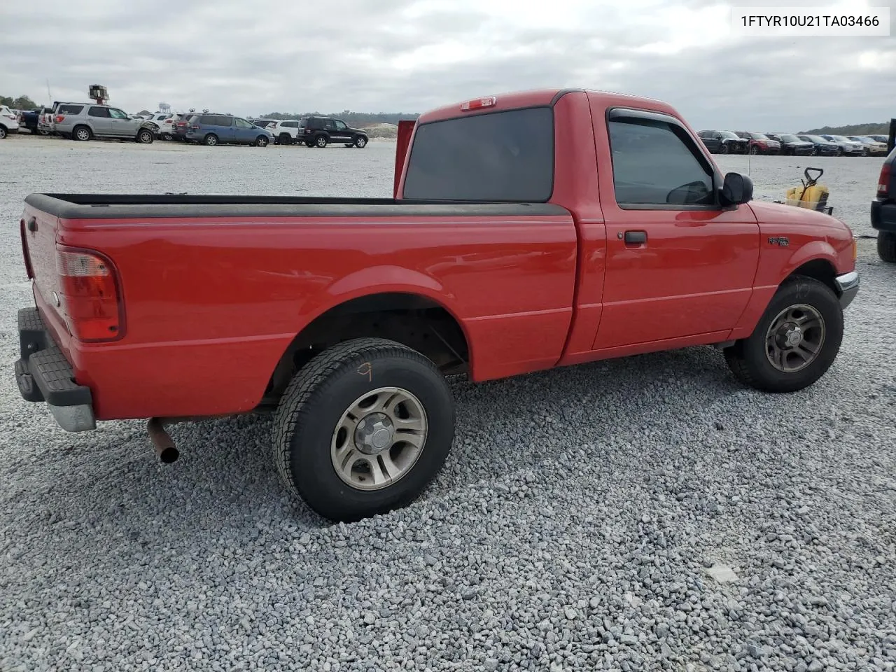 2001 Ford Ranger VIN: 1FTYR10U21TA03466 Lot: 77699284