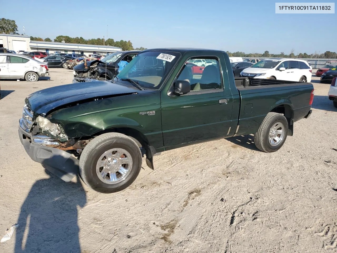 2001 Ford Ranger VIN: 1FTYR10C91TA11832 Lot: 77801924