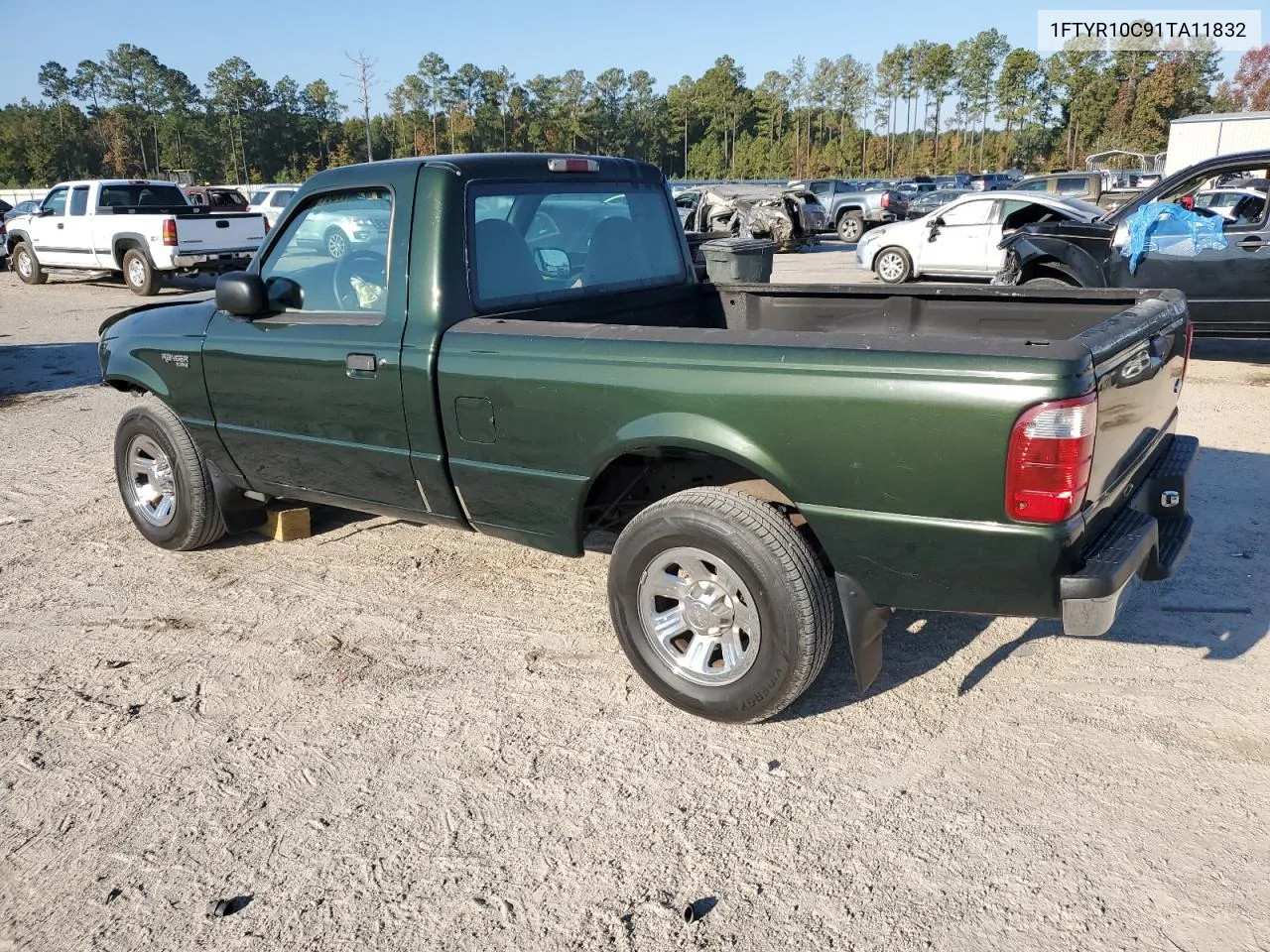 2001 Ford Ranger VIN: 1FTYR10C91TA11832 Lot: 77801924