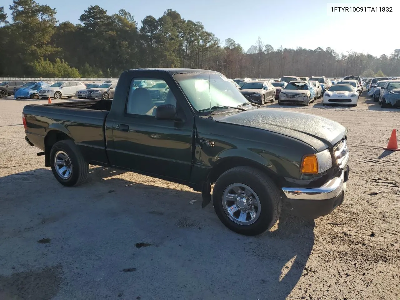 2001 Ford Ranger VIN: 1FTYR10C91TA11832 Lot: 77801924