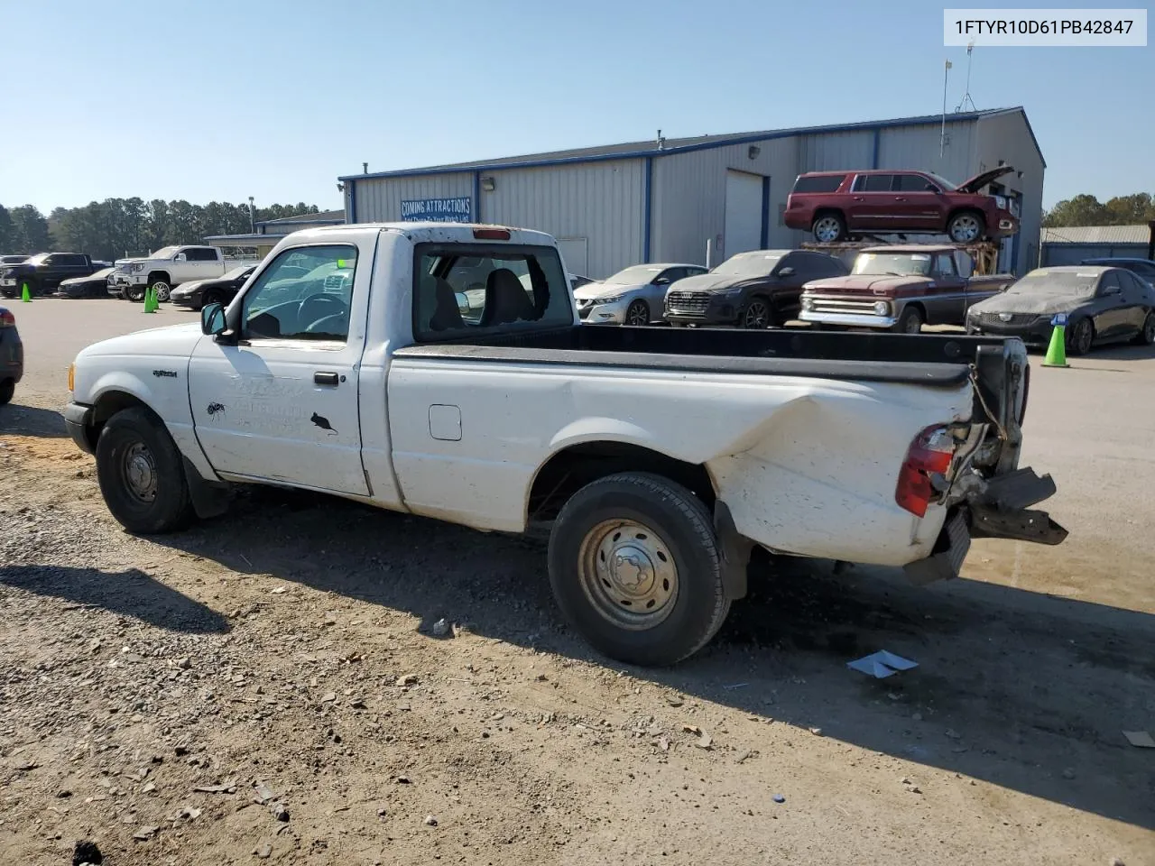 2001 Ford Ranger VIN: 1FTYR10D61PB42847 Lot: 77931884