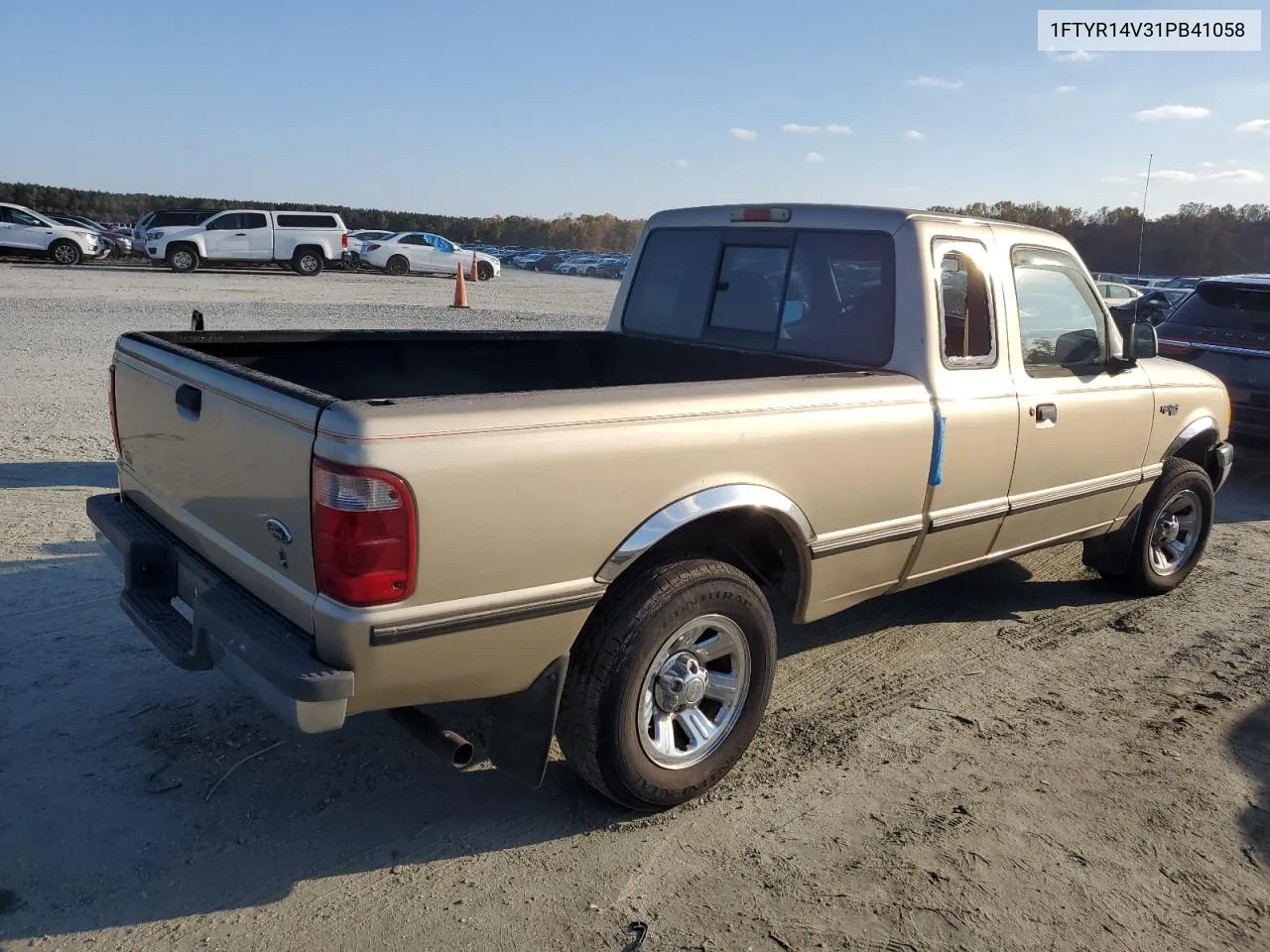 2001 Ford Ranger Super Cab VIN: 1FTYR14V31PB41058 Lot: 78063934