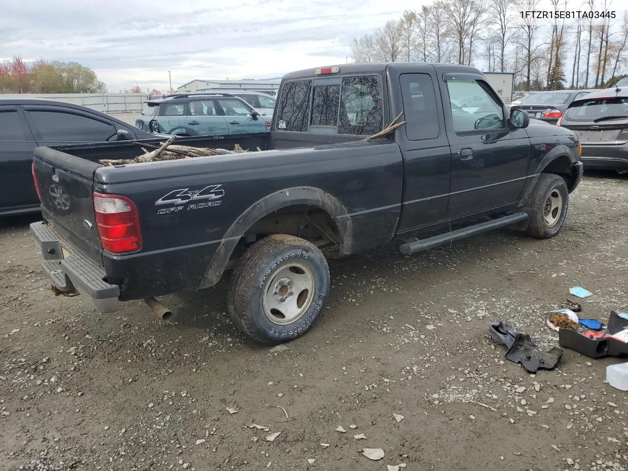 2001 Ford Ranger Super Cab VIN: 1FTZR15E81TA03445 Lot: 78098694