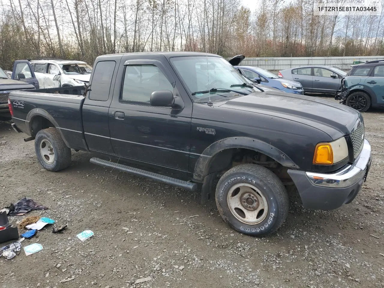 2001 Ford Ranger Super Cab VIN: 1FTZR15E81TA03445 Lot: 78098694