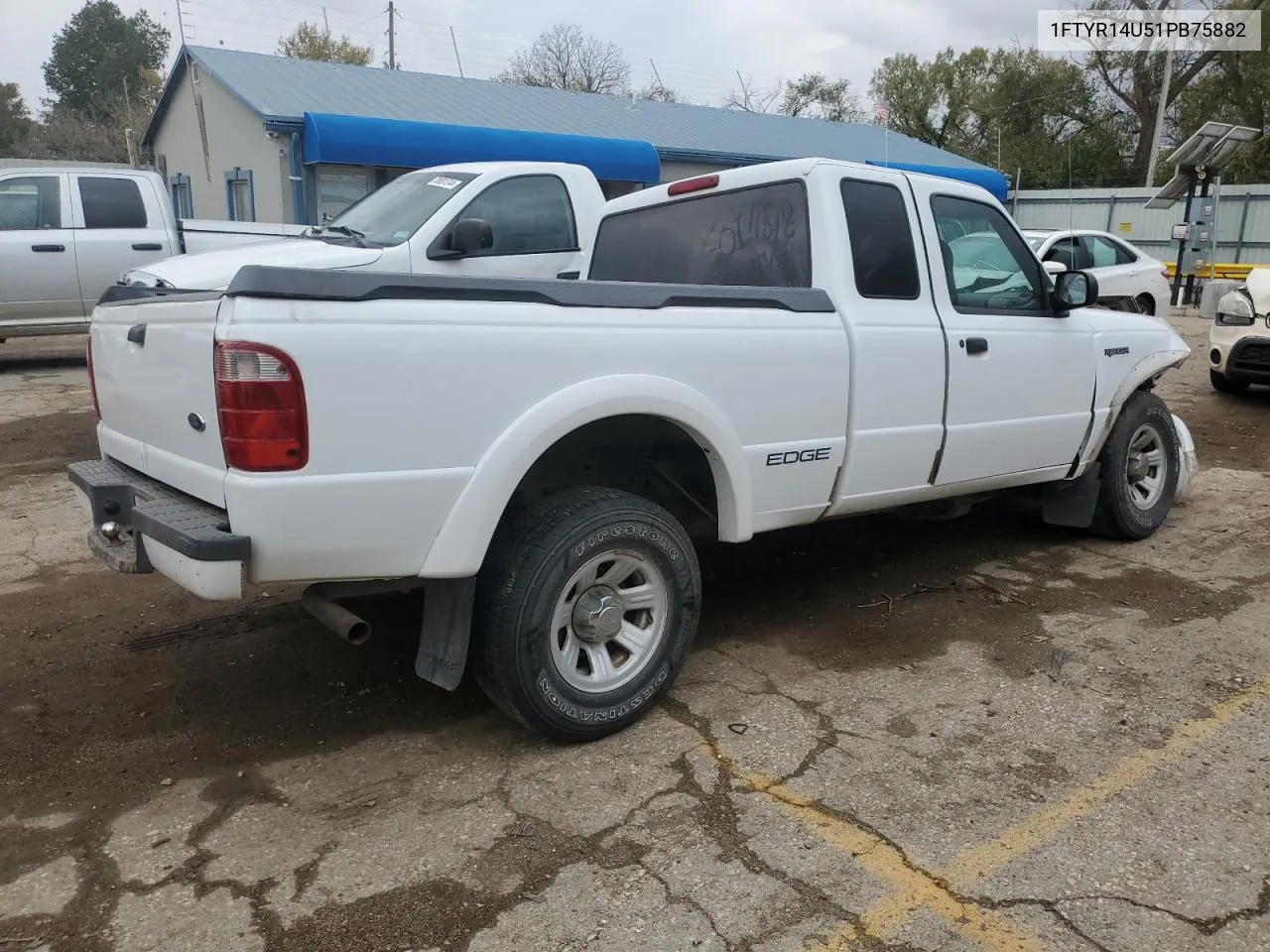 2001 Ford Ranger Super Cab VIN: 1FTYR14U51PB75882 Lot: 78868664