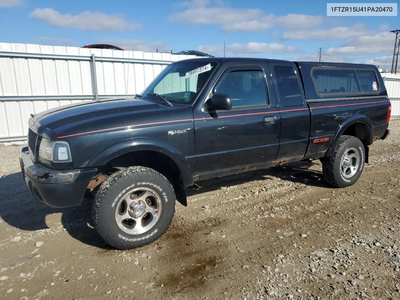 2001 Ford Ranger Super Cab VIN: 1FTZR15U41PA20470 Lot: 78957374