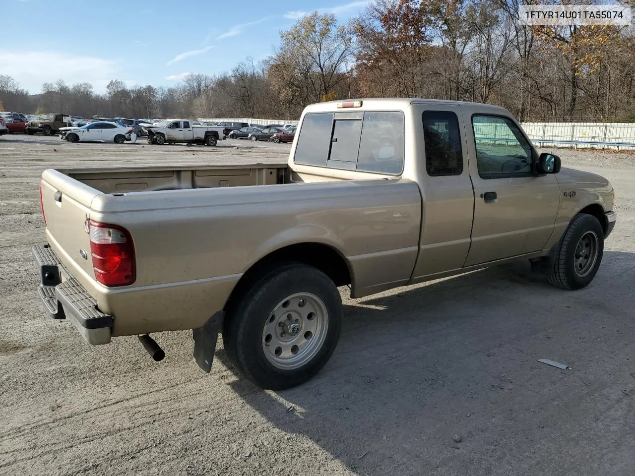 2001 Ford Ranger Super Cab VIN: 1FTYR14U01TA55074 Lot: 79123544