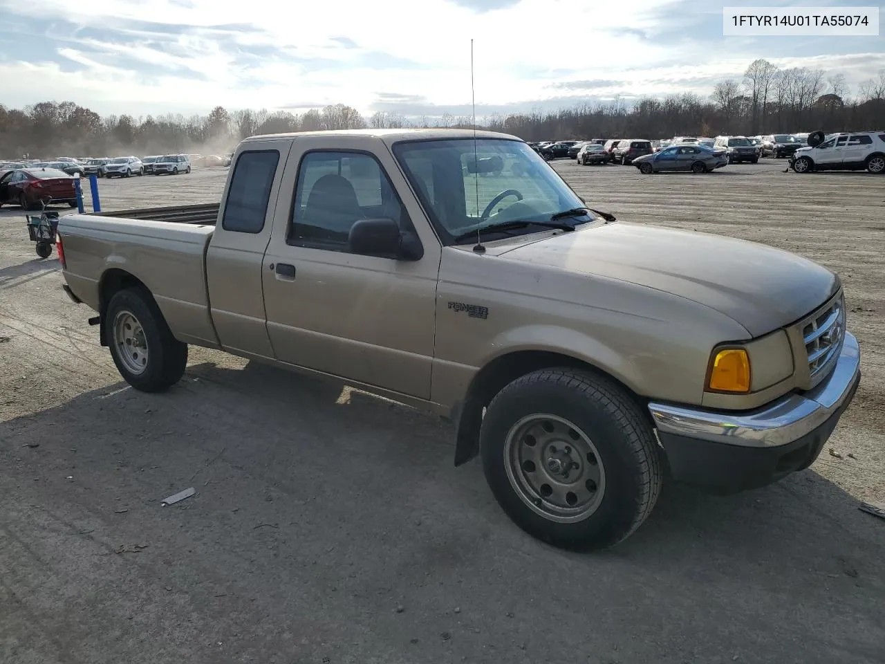 2001 Ford Ranger Super Cab VIN: 1FTYR14U01TA55074 Lot: 79123544