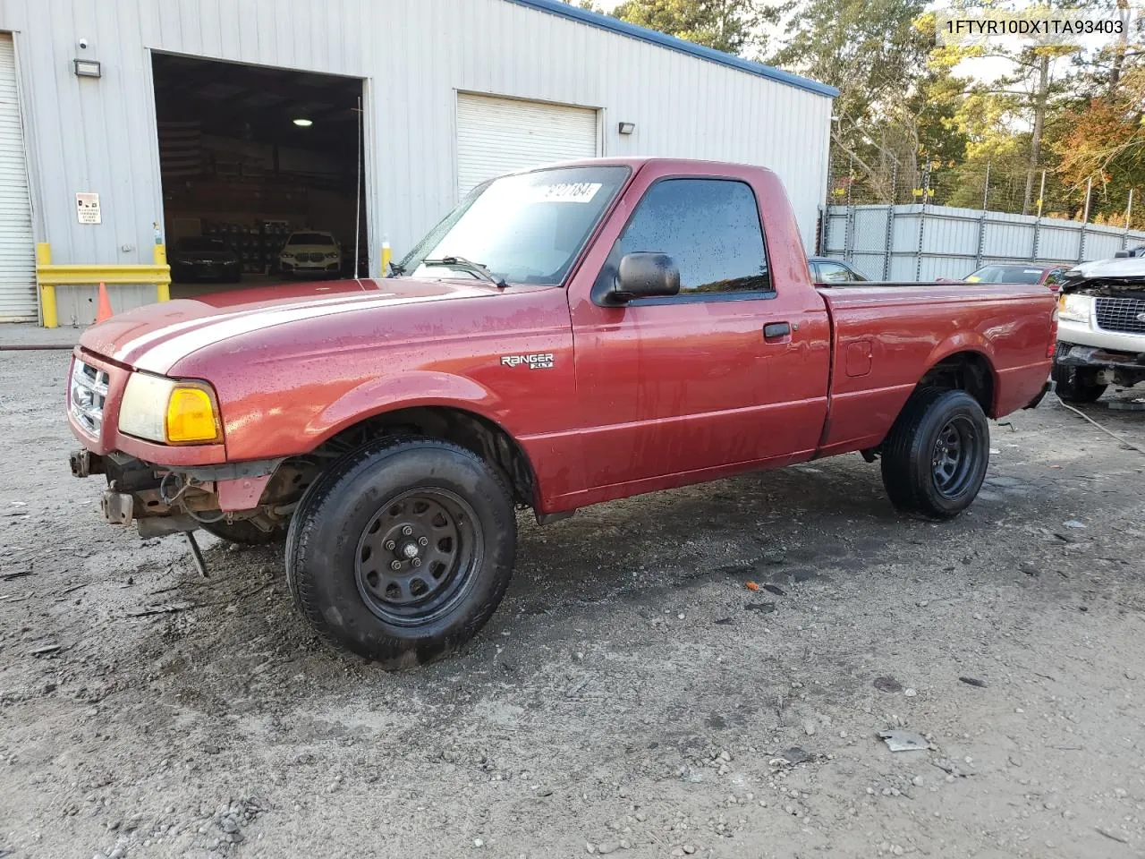 2001 Ford Ranger VIN: 1FTYR10DX1TA93403 Lot: 79127184