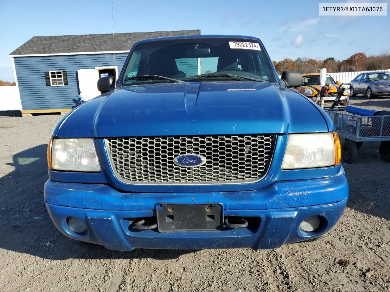 2001 Ford Ranger Super Cab VIN: 1FTYR14U01TA63076 Lot: 79322374