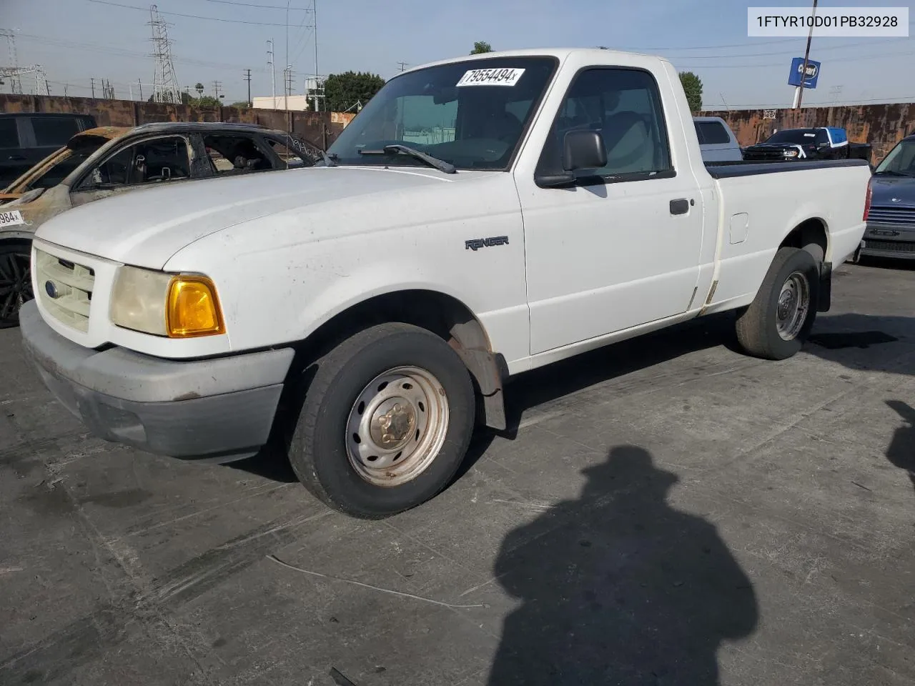 2001 Ford Ranger VIN: 1FTYR10D01PB32928 Lot: 79554494