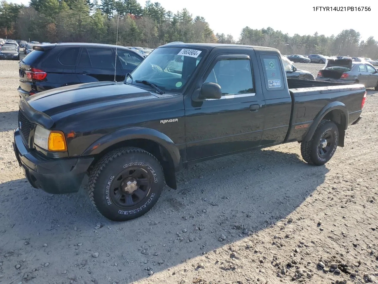 2001 Ford Ranger Super Cab VIN: 1FTYR14U21PB16756 Lot: 79604904