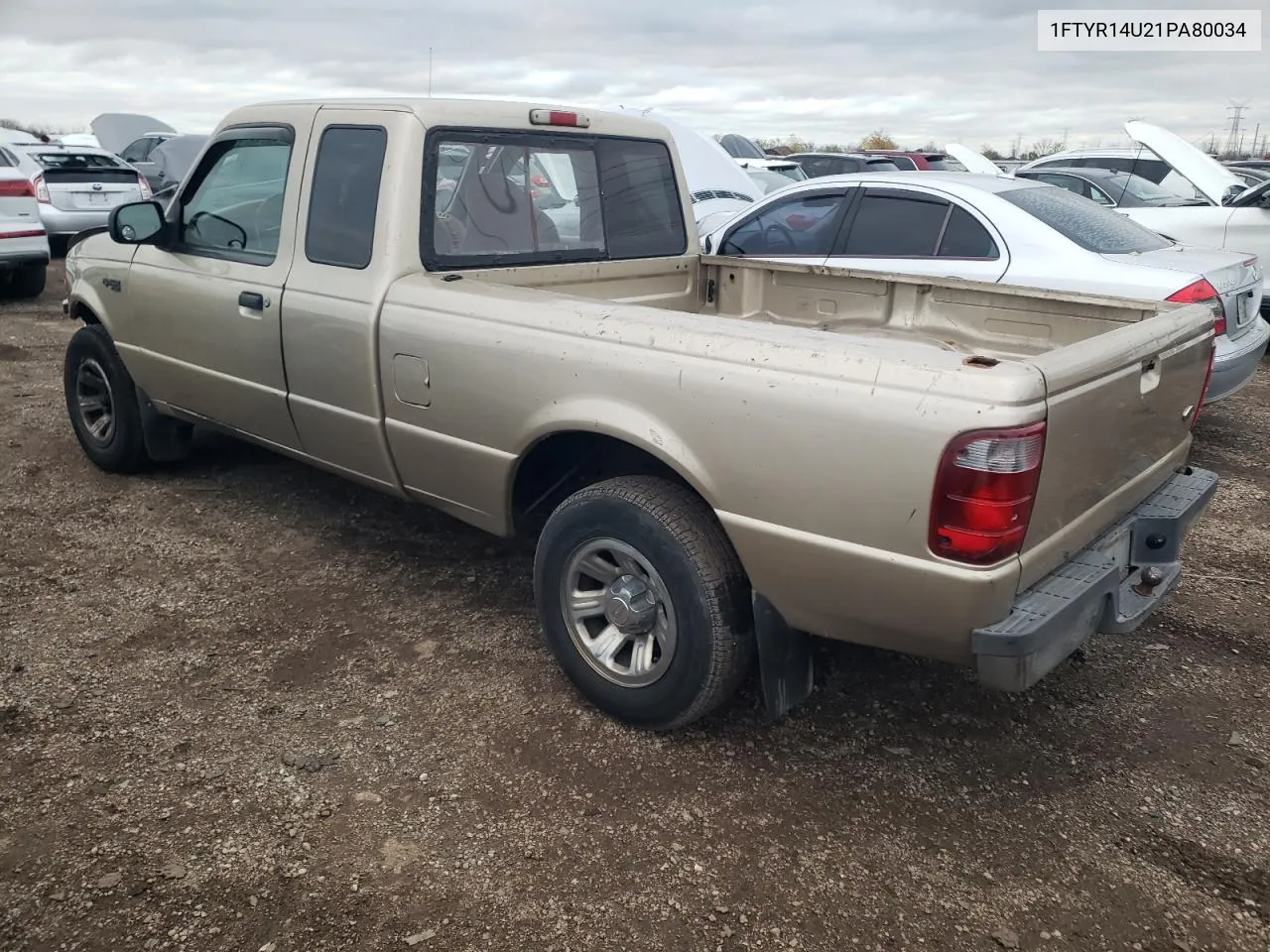 2001 Ford Ranger Super Cab VIN: 1FTYR14U21PA80034 Lot: 79795514