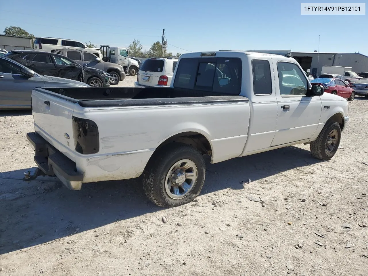 2001 Ford Ranger Super Cab VIN: 1FTYR14V91PB12101 Lot: 80591724