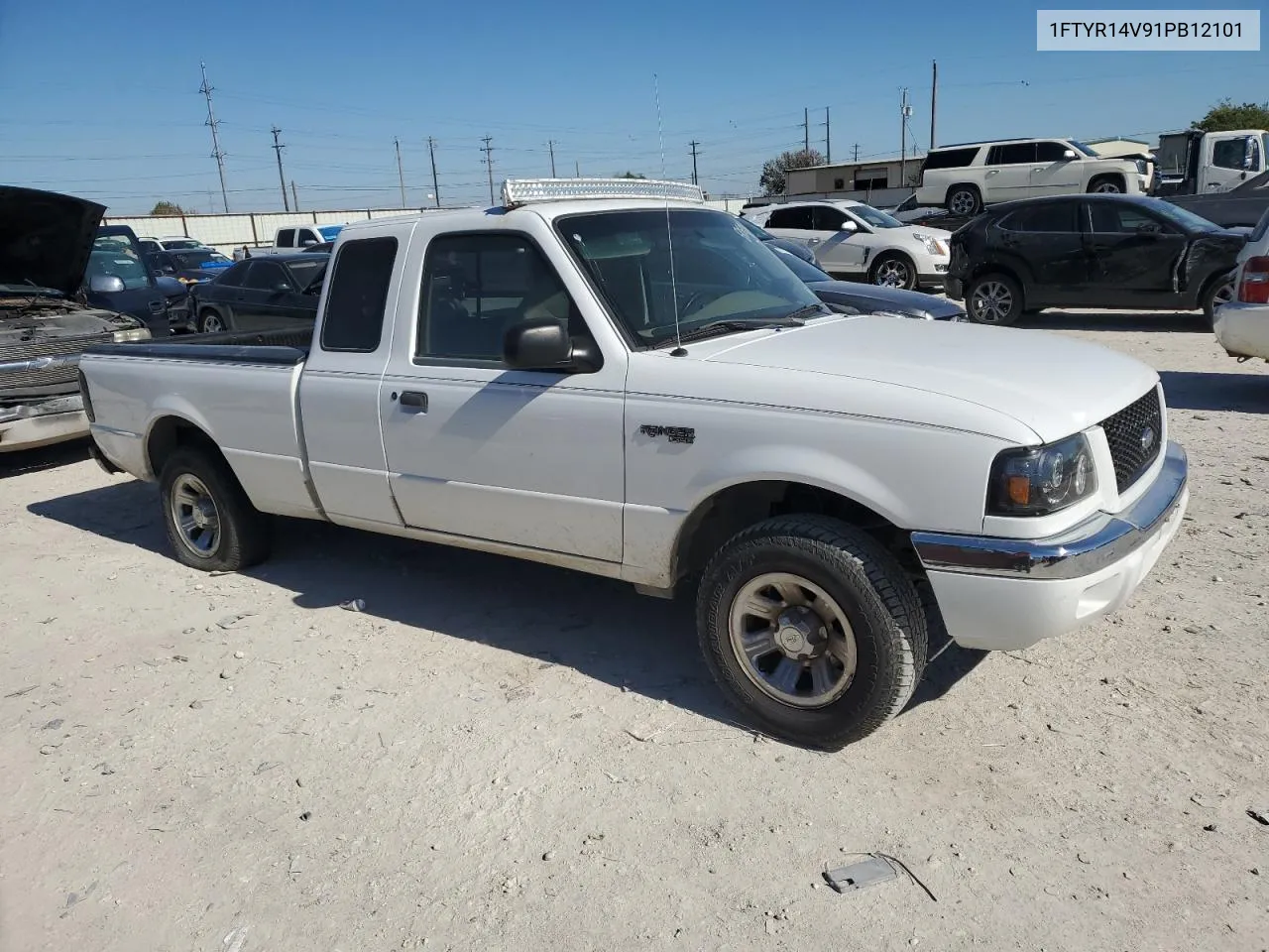 2001 Ford Ranger Super Cab VIN: 1FTYR14V91PB12101 Lot: 80591724